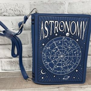 Mad Engine Astronomy Book Style Bag Purse